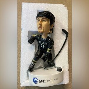 New SGA AT &T 2011 Dallas Stars Jamie Benn wow Bobblehead NHL Bobble Head in Box